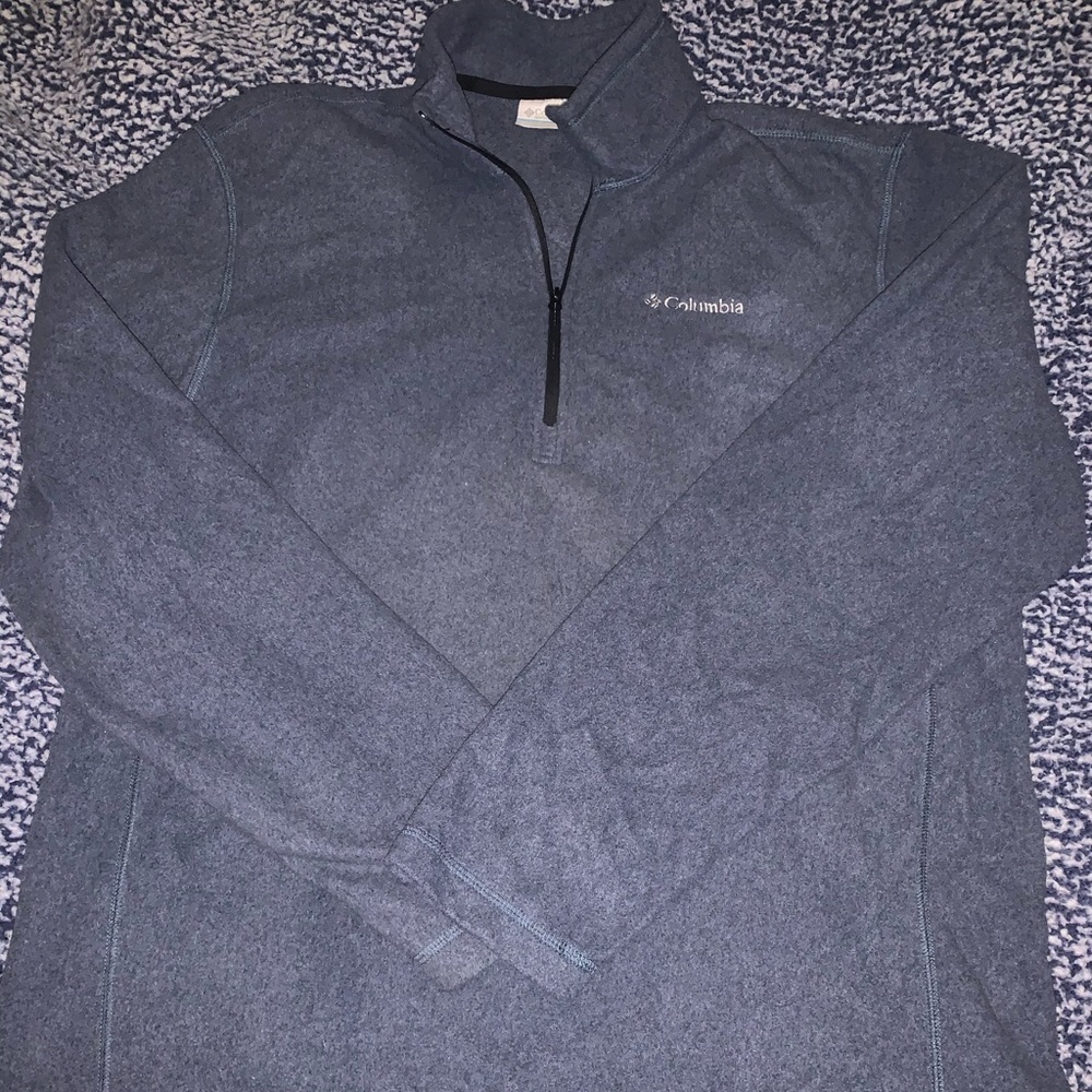 Men’s Colombia 1/4 zip fleece -L-